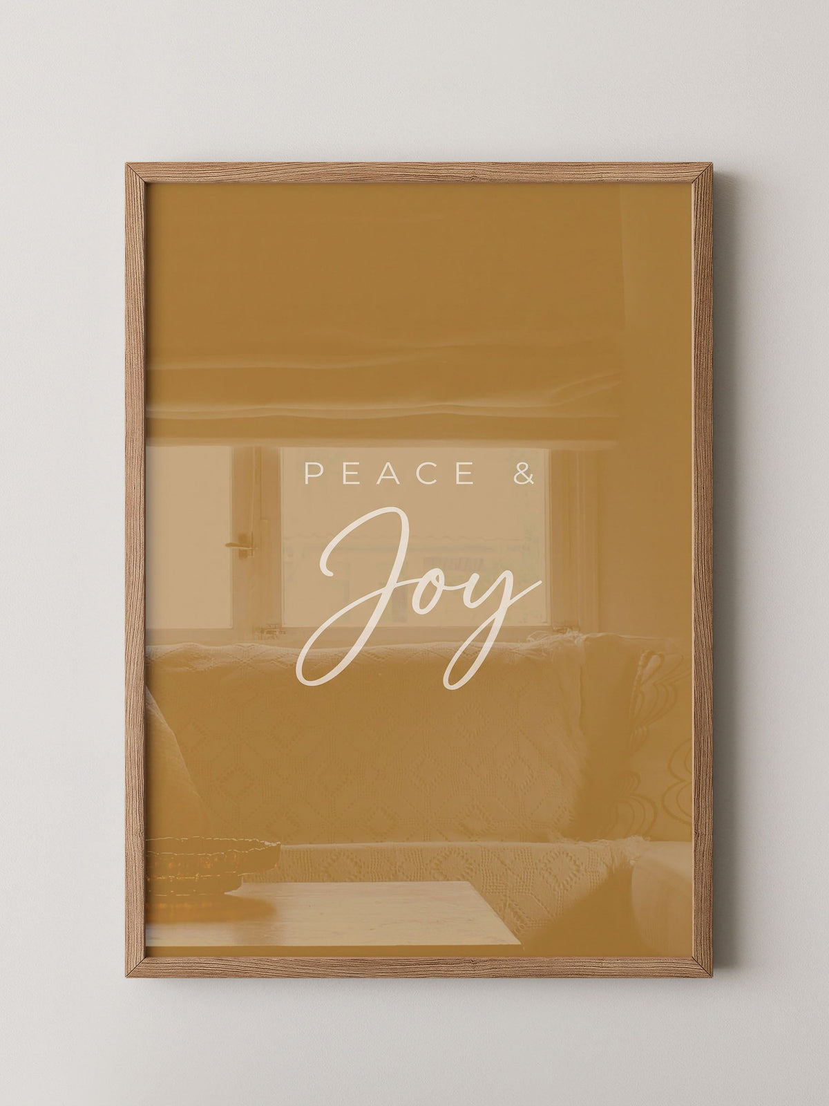Typografie Warm Beige