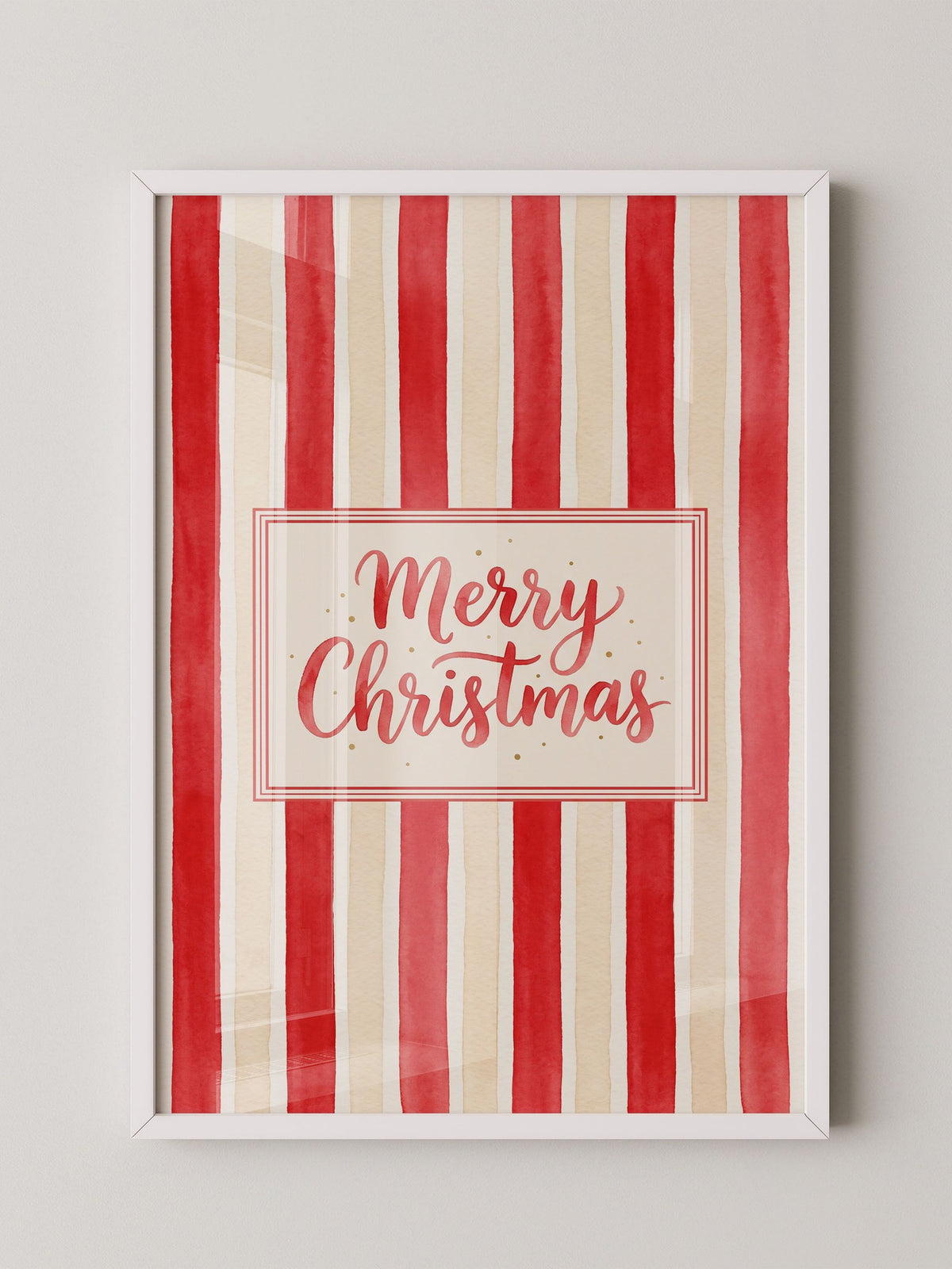 Streifen Weihnachtsfreude