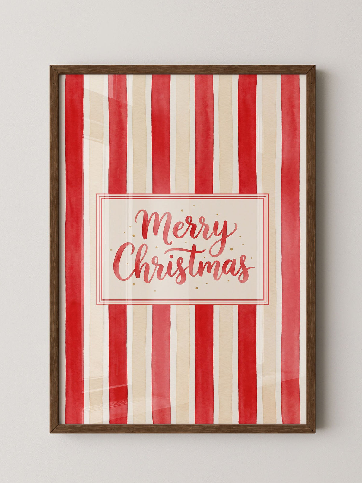 Streifen Weihnachtsfreude