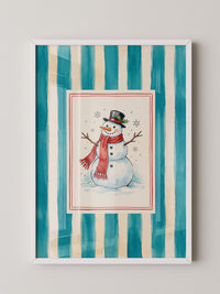 Schneemann Illustration