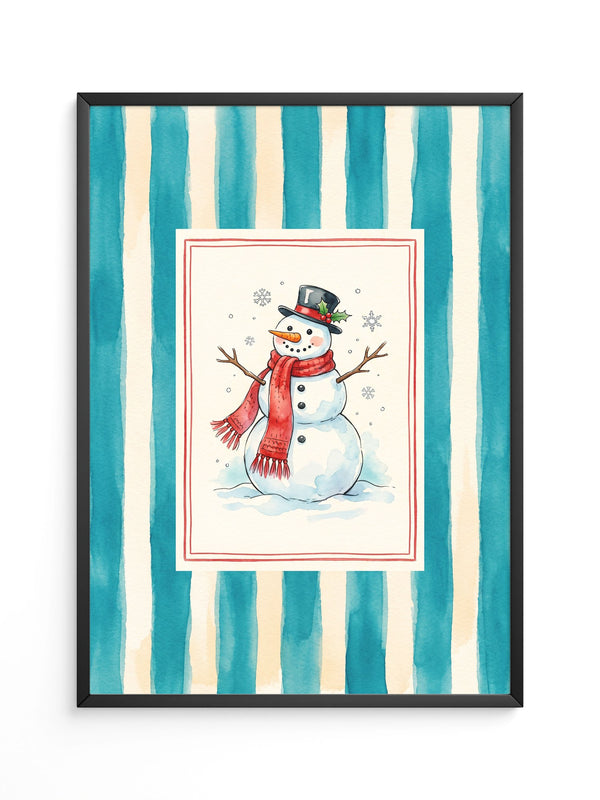 Schneemann Illustration