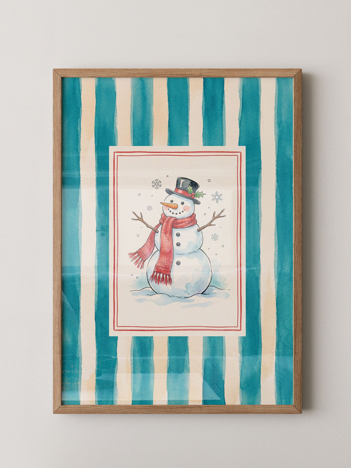 Schneemann Illustration