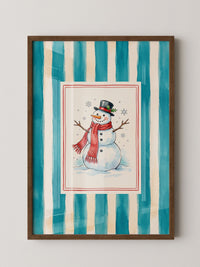 Schneemann Illustration