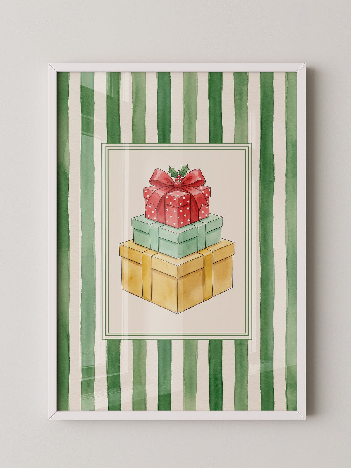 Geschenkstapel Weihnachten