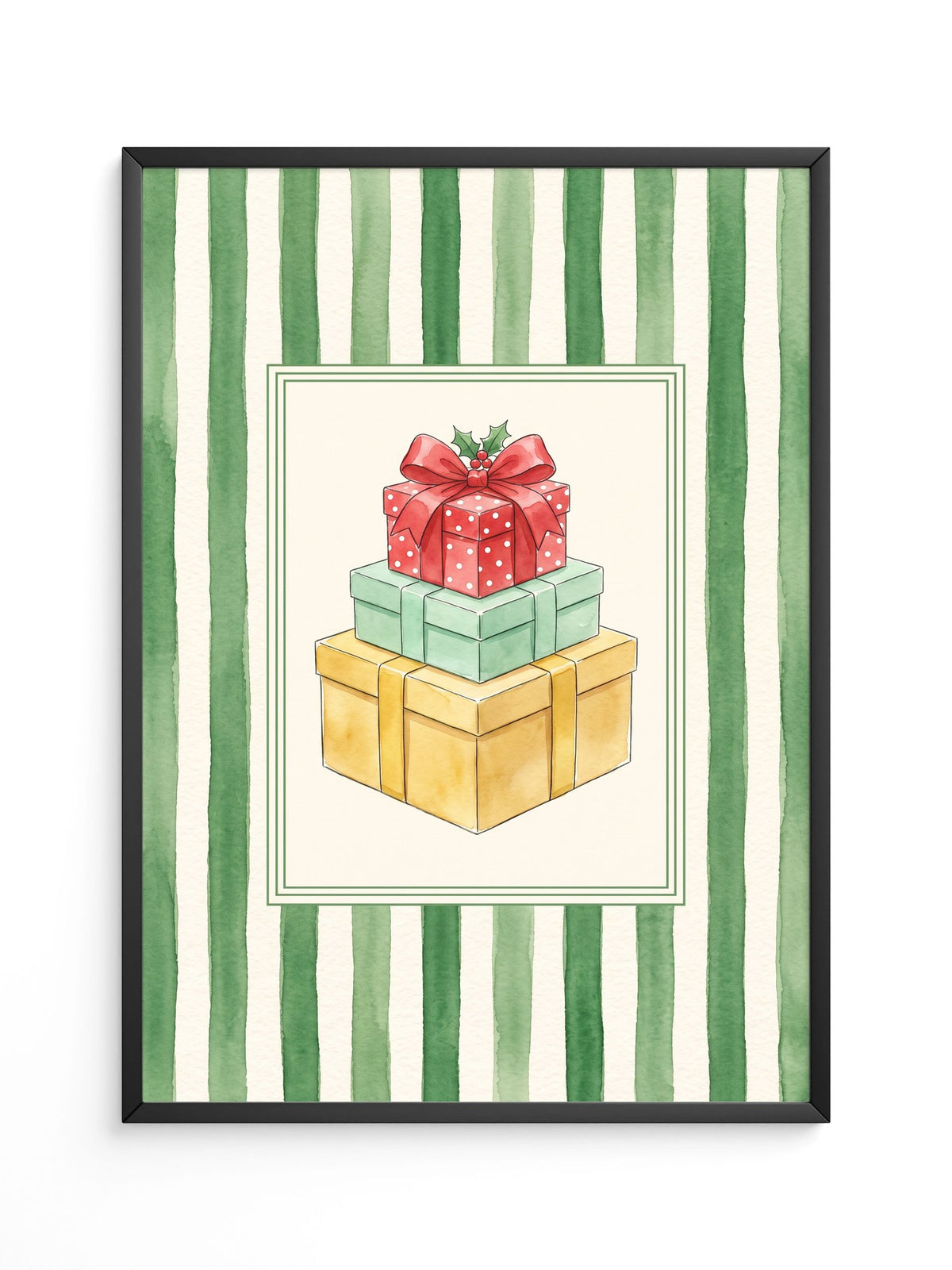 Geschenkstapel Weihnachten
