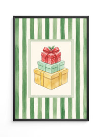 Geschenkstapel Weihnachten
