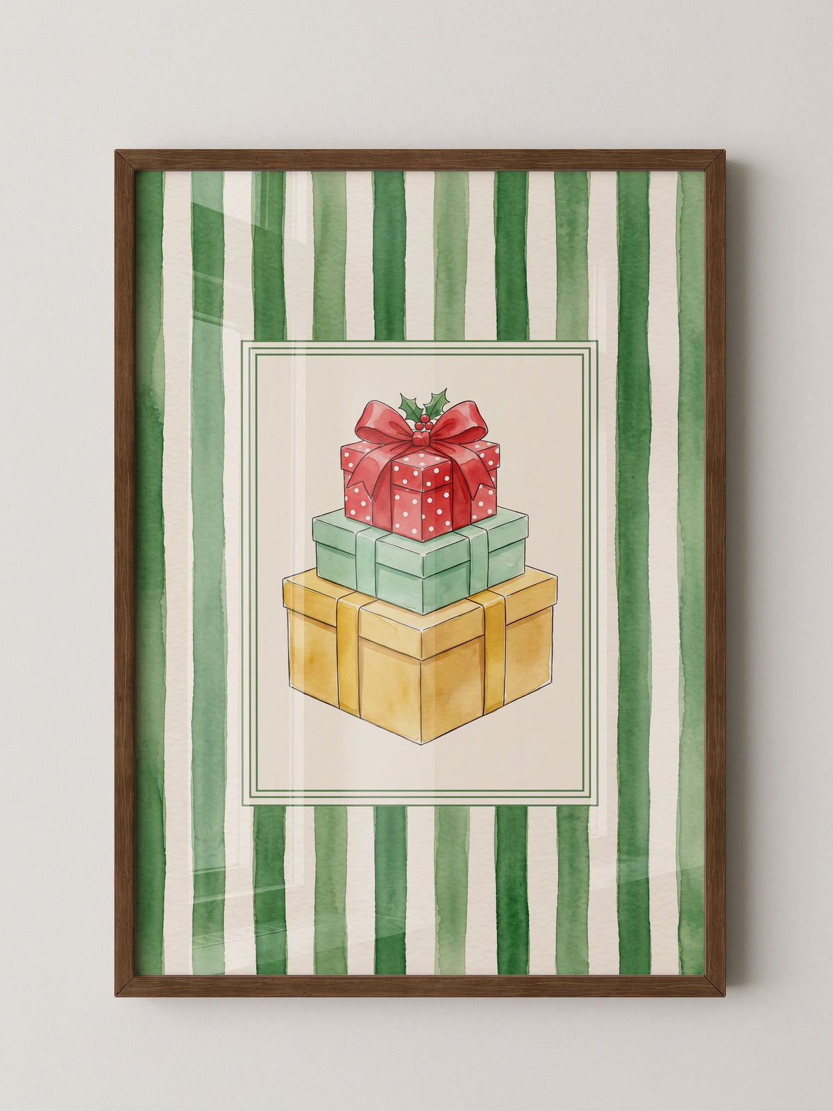 Geschenkstapel Weihnachten