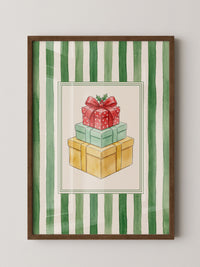 Geschenkstapel Weihnachten