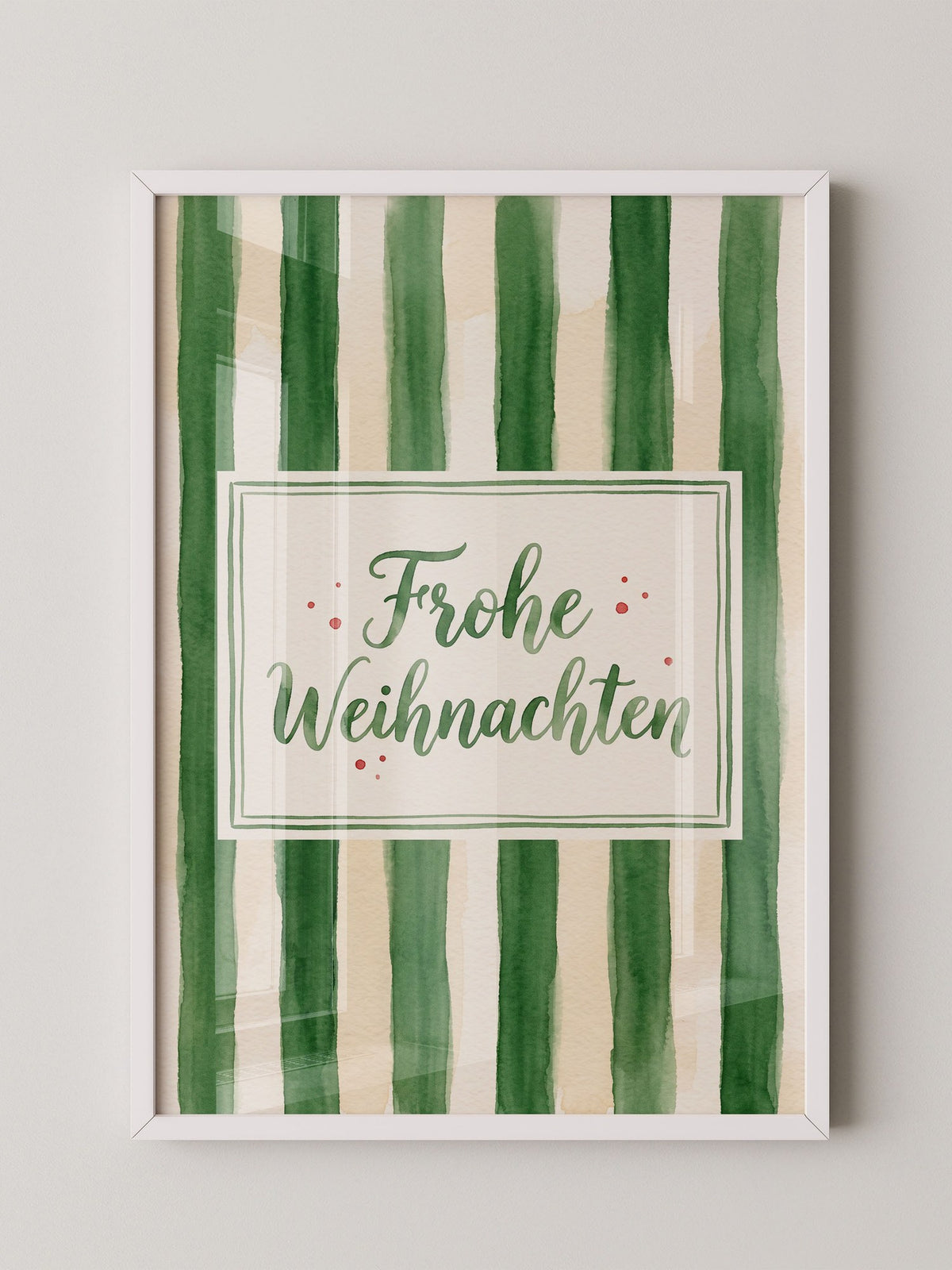 Frohe Weihnachten Streifen