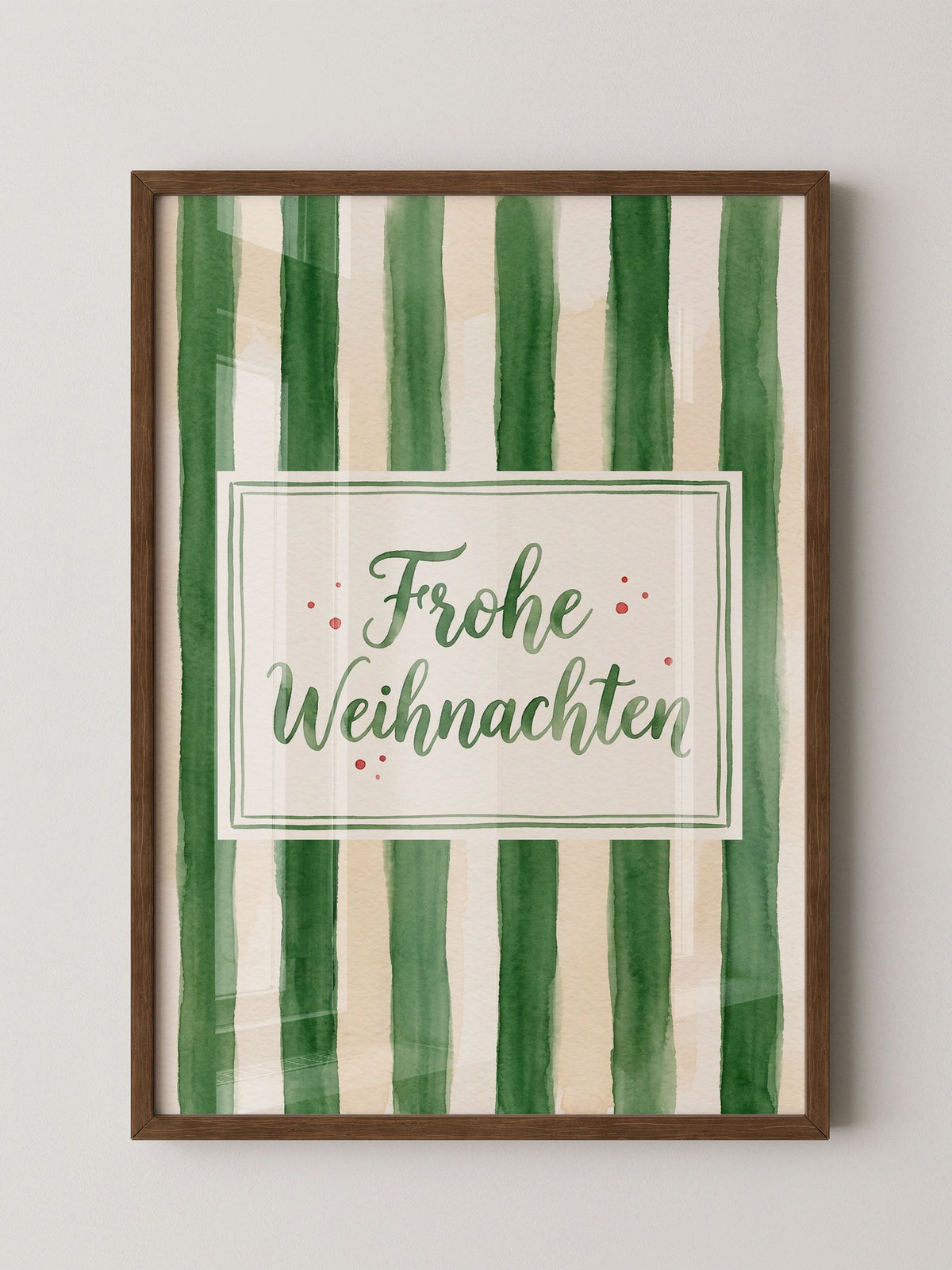 Frohe Weihnachten Streifen