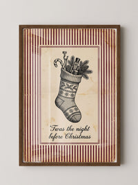 Vintage Weihnachtsstrumpf