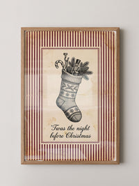 Vintage Weihnachtsstrumpf