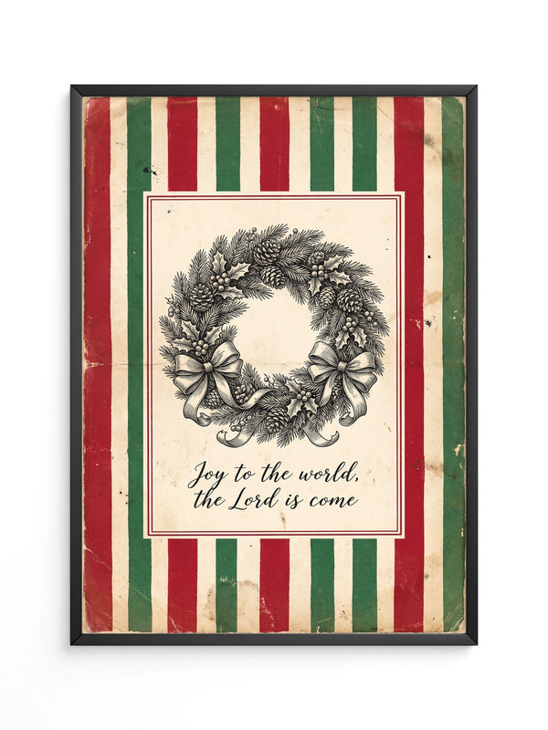 Weihnachtskranz Vintage