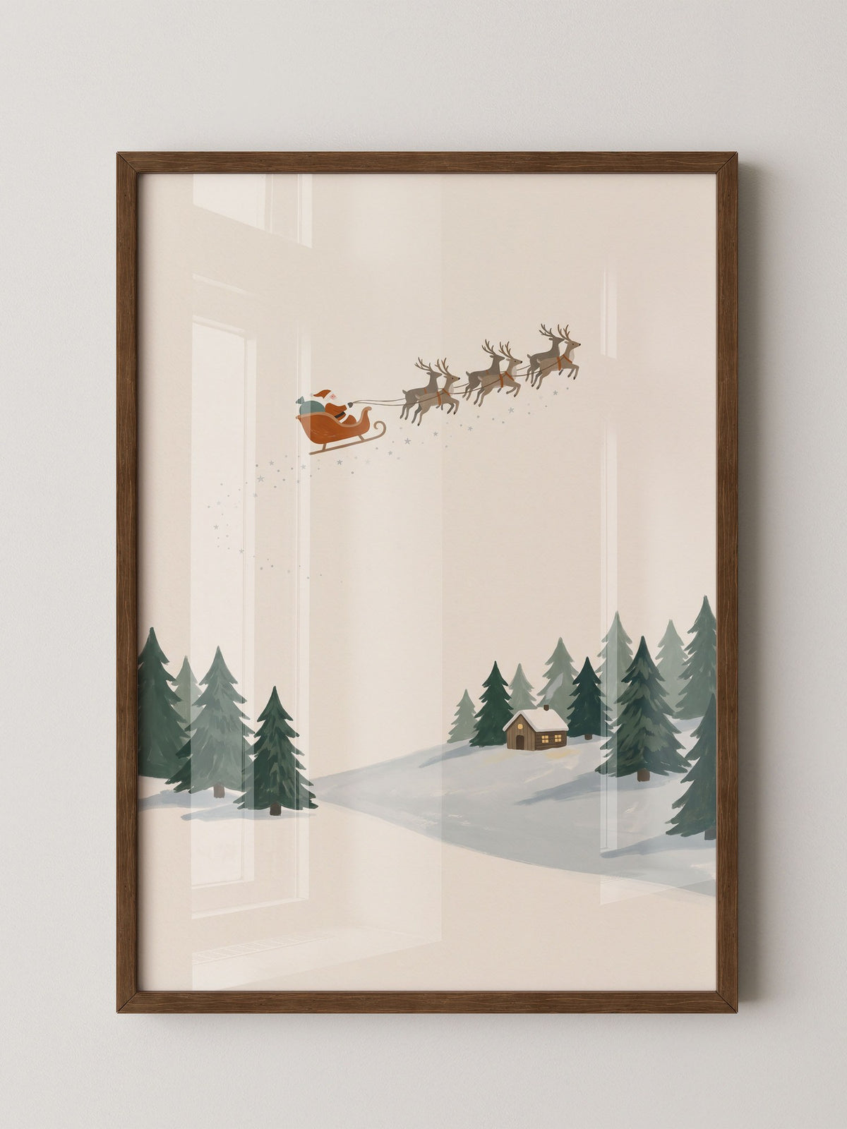 Weihnachtlicher Nachthimmel