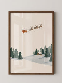 Weihnachtlicher Nachthimmel