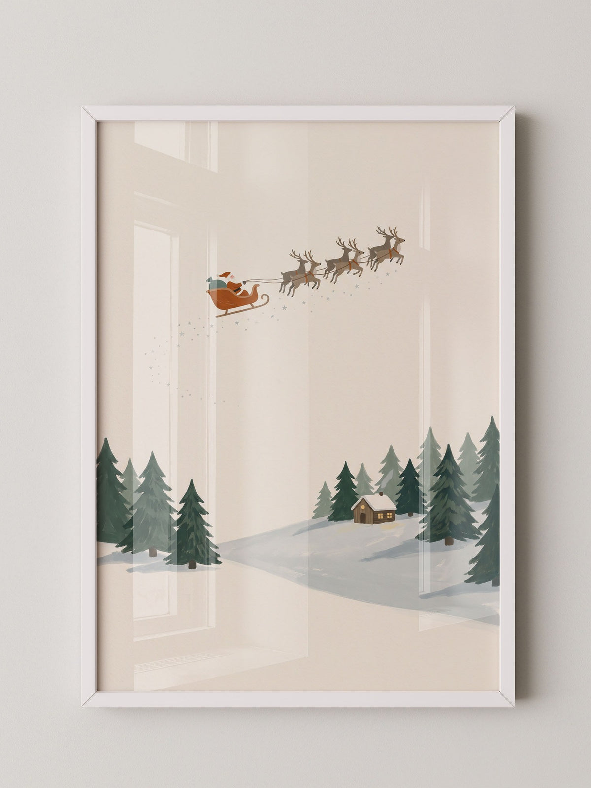 Weihnachtlicher Nachthimmel