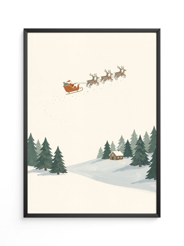 Weihnachtlicher Nachthimmel