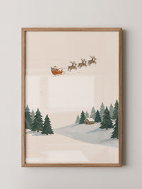 Weihnachtlicher Nachthimmel