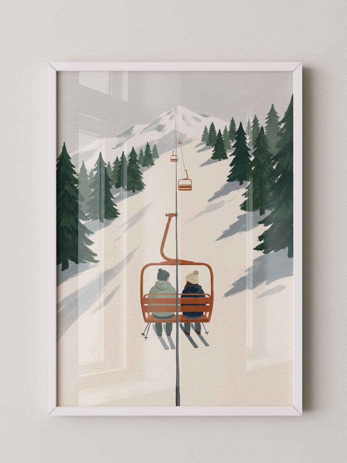 Skilift Bergperspektive
