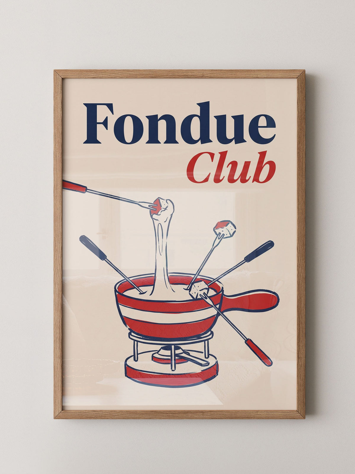 Fondue Illustration
