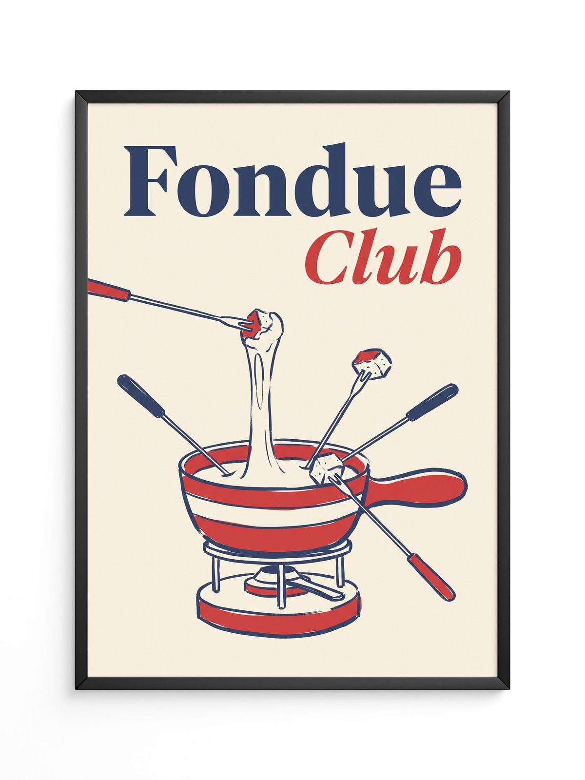 Fondue Illustration