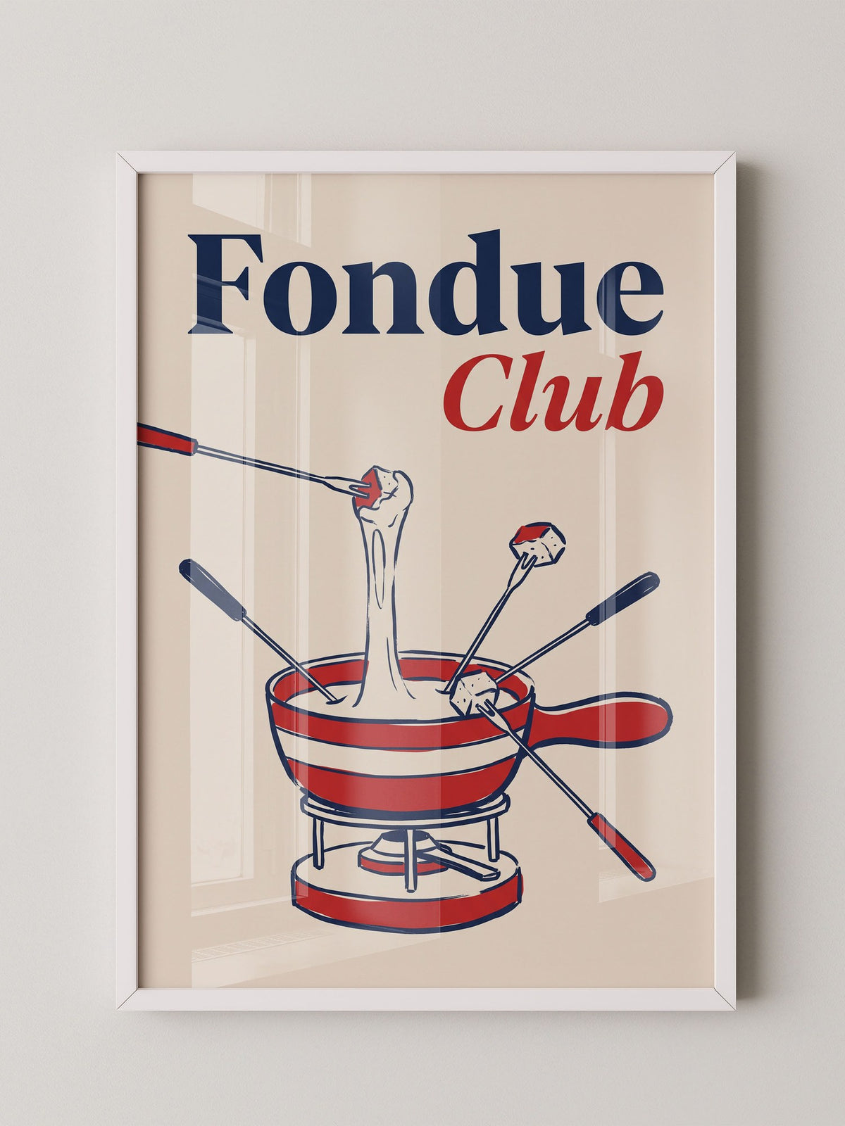 Fondue Illustration