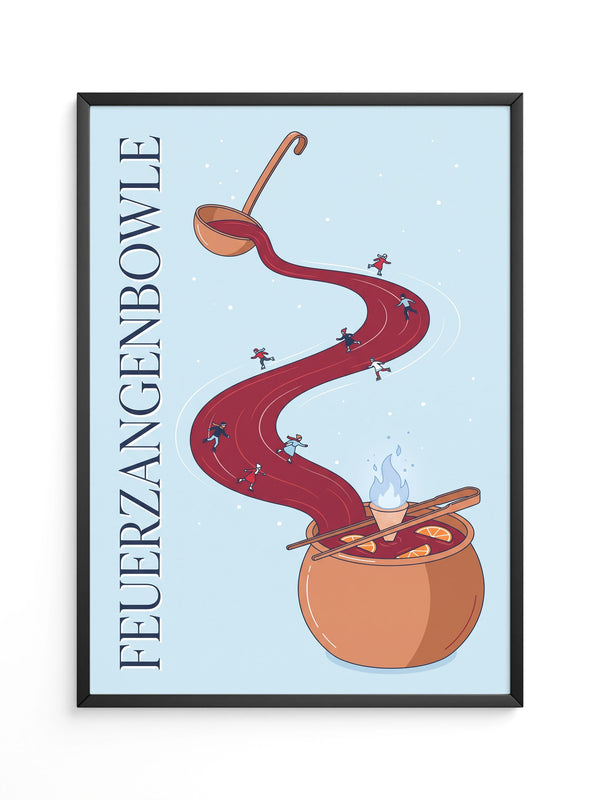 Feuer Punsch Glühwein Winter