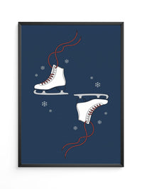 Schlittschuhe Illustration