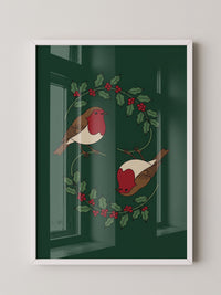 Rotkehlchen Illustration