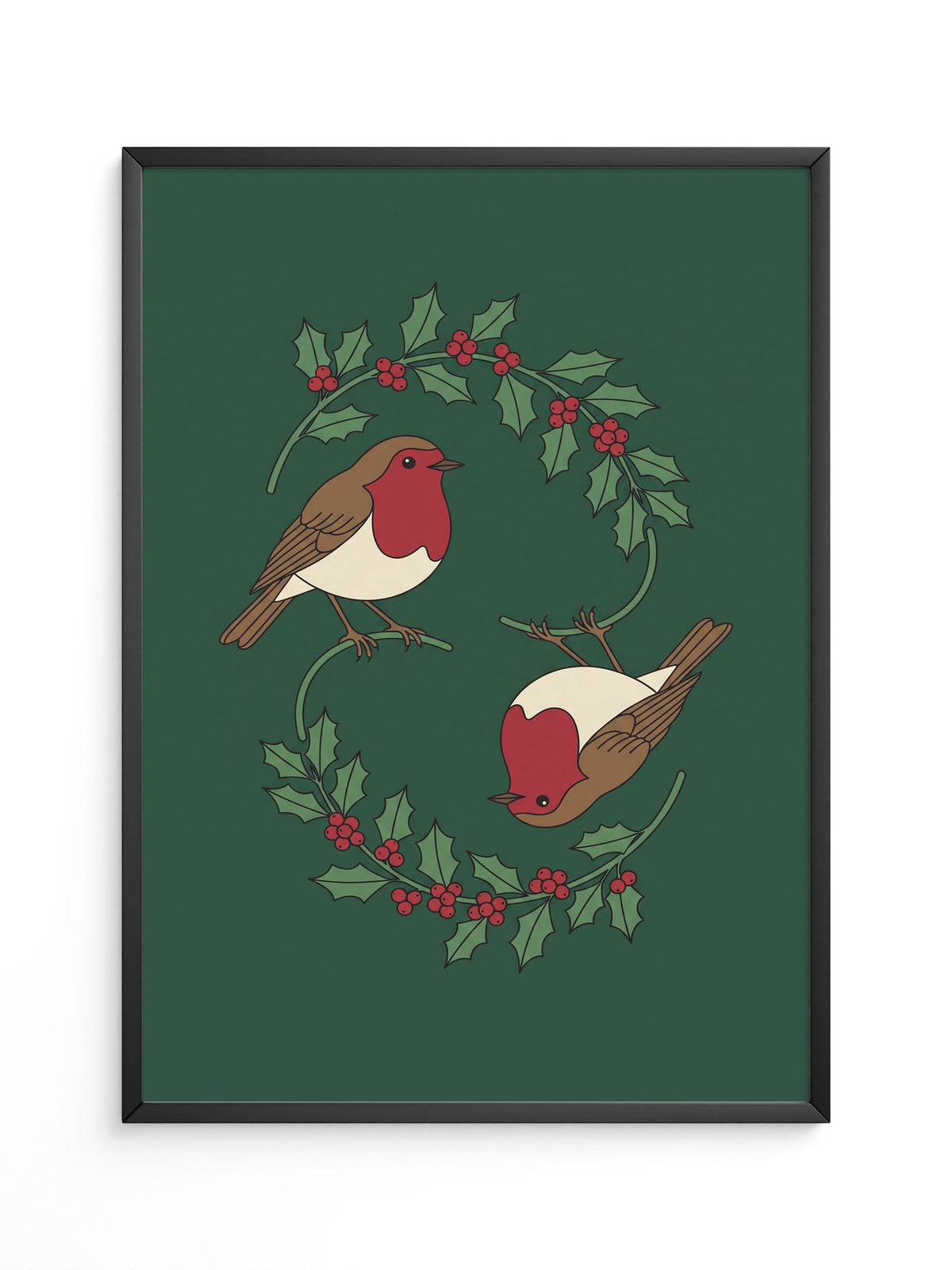Rotkehlchen Illustration