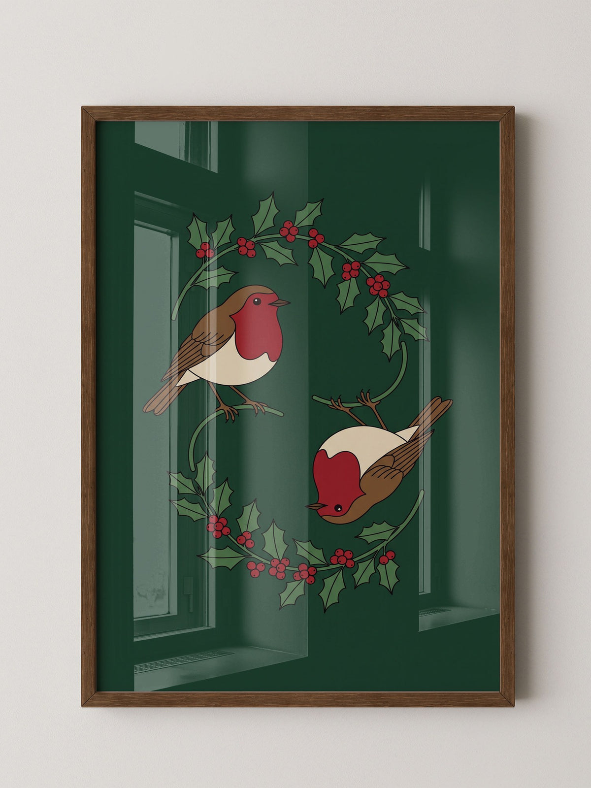Rotkehlchen Illustration