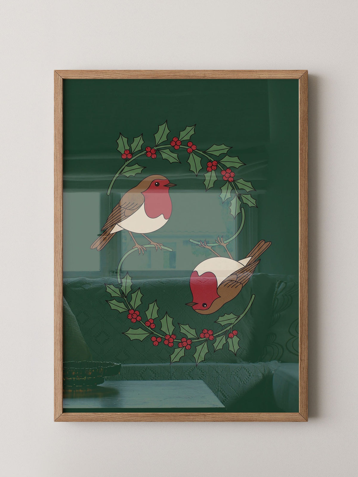 Rotkehlchen Illustration