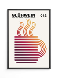 Glühwein Abstrakte Linie