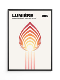 Geometrische Flammenform