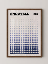 Schneefall Punkte