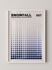 Schneefall Punkte