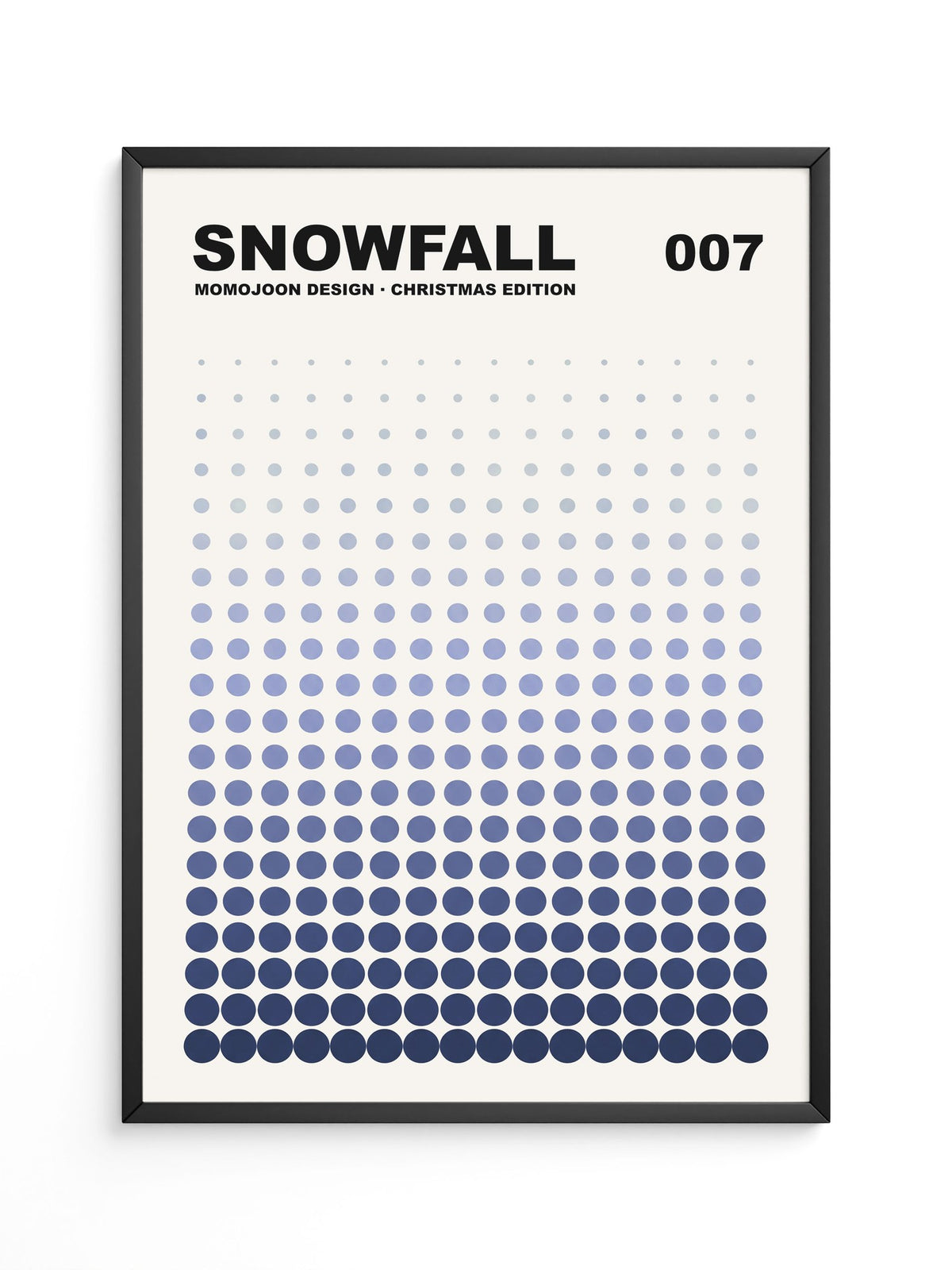 Schneefall Punkte