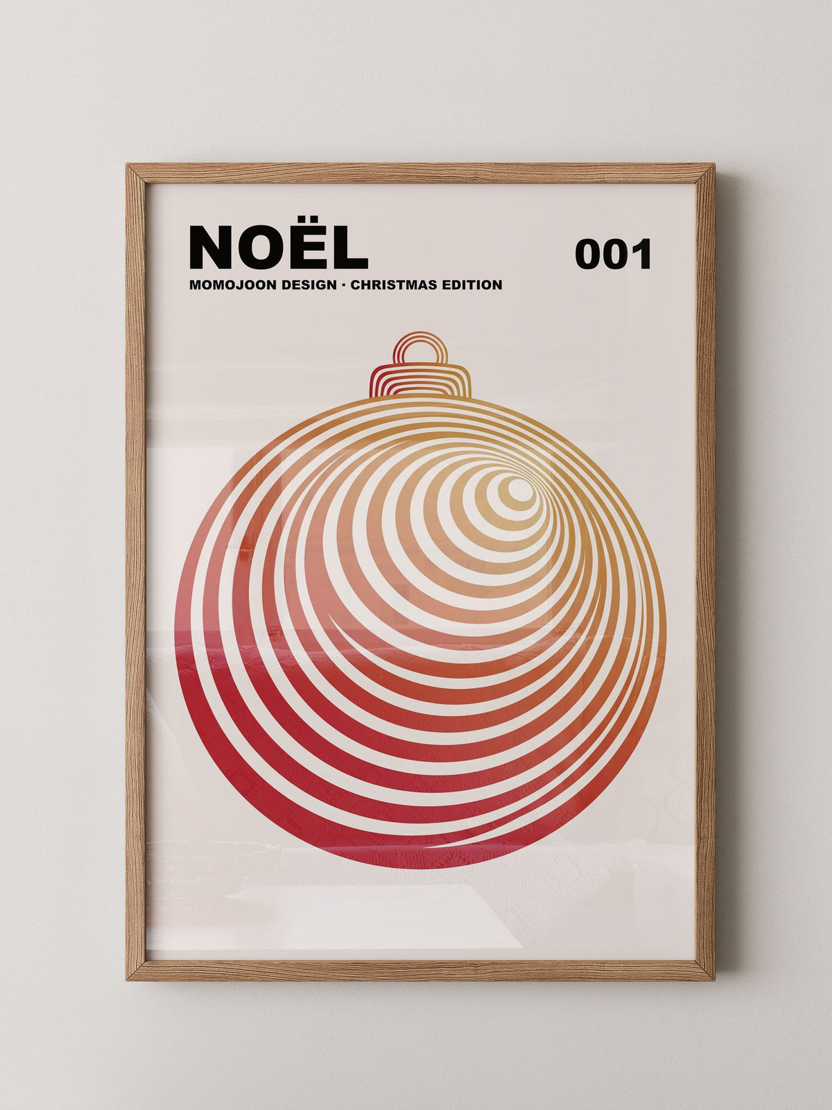 Weihnachtskugel Abstrakt