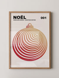 Weihnachtskugel Abstrakt
