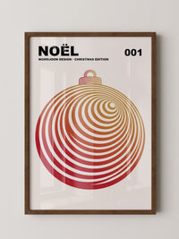 Weihnachtskugel Abstrakt