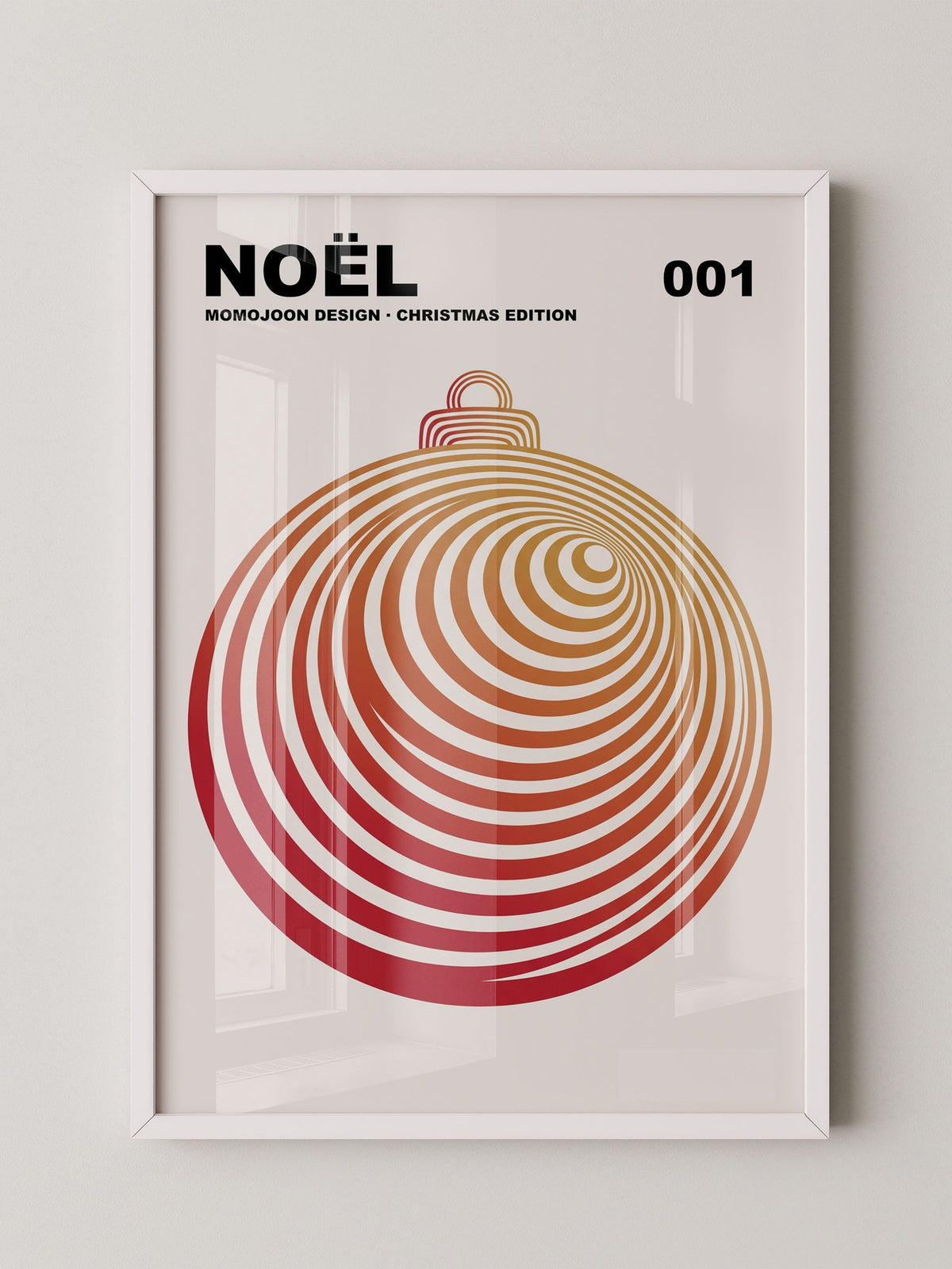 Weihnachtskugel Abstrakt