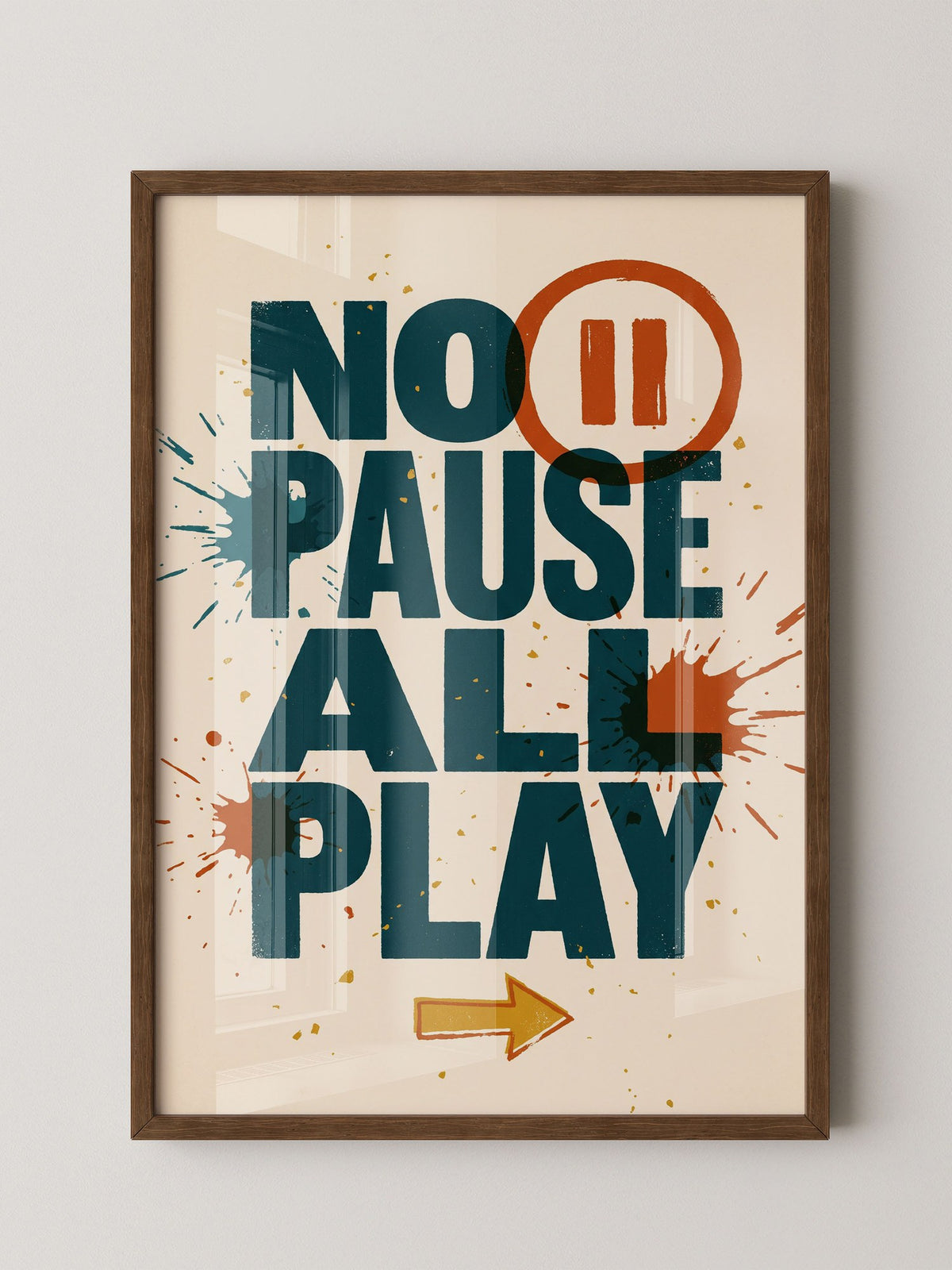 Pause Motivations Poster