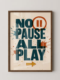 Pause Motivations Poster