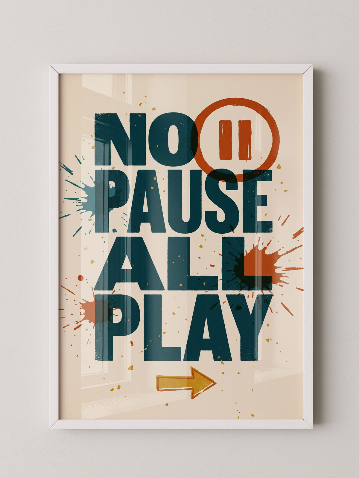 Pause Motivations Poster