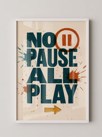 Pause Motivations Poster