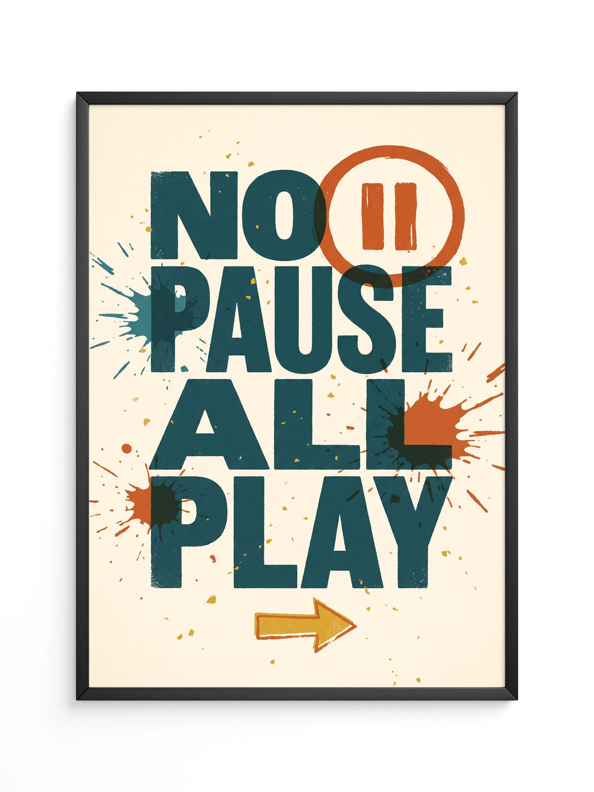 Pause Motivations Poster