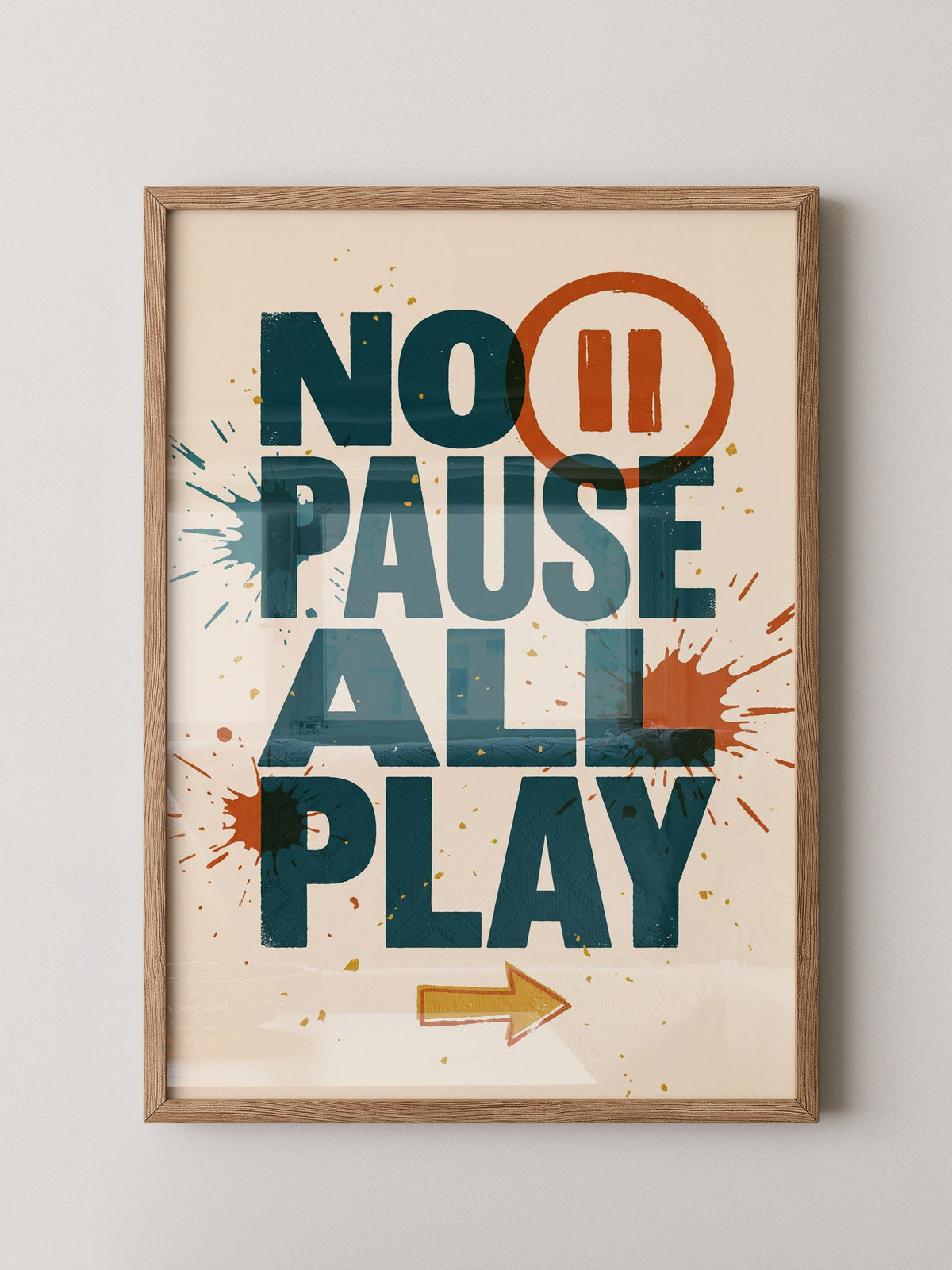 Pause Motivations Poster