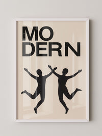 Moderne Tanzsilhouetten