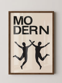 Moderne Tanzsilhouetten
