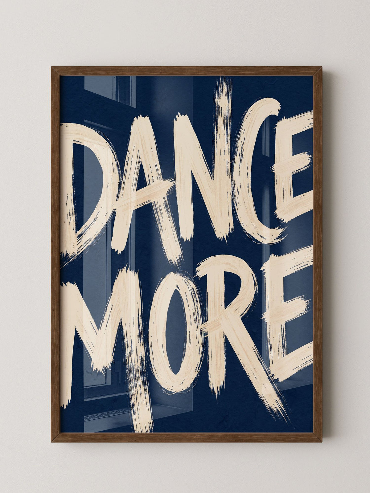 Typografie Neon Schriftzug